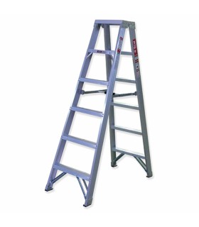 ESCALERA ALUM.TIJERA Mod.1412 12+12 Peldaños 3,8Mtrs