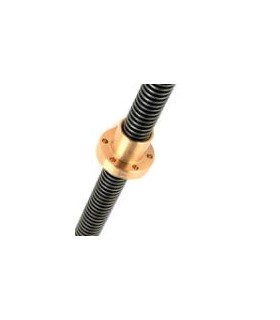 VARILLA ROSCA HUSILLO DIN103 TR-16x4 L 3000mm INOXIDABLE