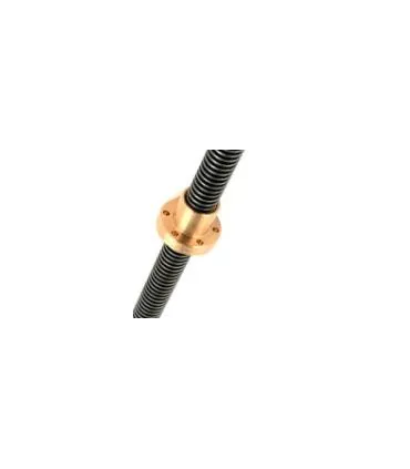 VARILLA ROSCA HUSILLO DIN103 TR-16x4 L 3000mm INOXIDABLE