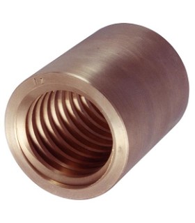 TUERCA BRONCE CIL.LISA LR-24x5 Ø40 H30mm DCHA