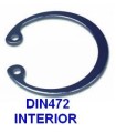 ANILLO SEGER DIN 472 Ø 62 INTERIOR