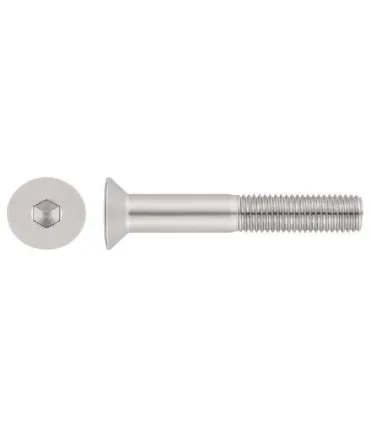 M10X100 TORNILLO AVELLANADO DIN 7991 10.9 ZINCADO