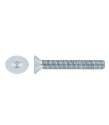 M10X18 TORNILLO AVELLANADO DIN 7991 10.9 ZINCADO