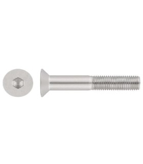 M10X80 TORNILLO AVELLANADO DIN 7991 10.9 ZINCADO MEDIA CAÑA