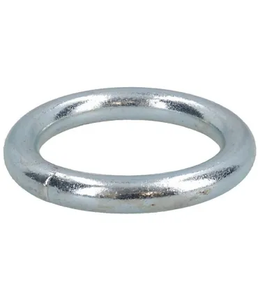 ANILLA SOLDADA ZINC INT. Ø 15 mm.