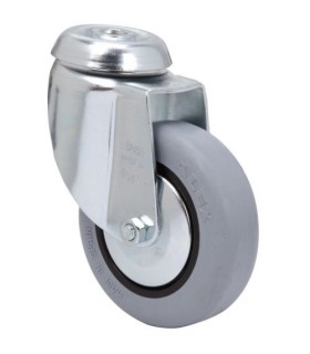 RUEDA GIRAT. 20BH80CP-PGI GOMA N.GRIS ALEX 1-0179
