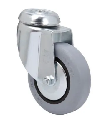 RUEDA GIRAT. 20BH80CP-PGI GOMA N.GRIS ALEX 1-0179
