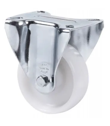 RUEDA FIJA NYLON BLANCO d.100 ALEX 2-0025 300kg