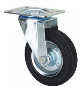 RUEDA GIRAT. 10ZV100-BSR GOMA N.ROD ALEX 2-0225