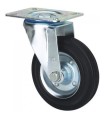 RUEDA GIRATORIA Ø125x35 140KG GOMA N.ROD ALEX 2-0227
