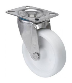 RUEDA GIRAT. 10ZVLI80-UT80 POL. INOX ALEX 2-1325
