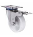 RUEDA GIRAT. 10ZVIFD125-UT INOX FRENO ALEX 2-1643