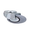 RUEDA GIRAT. 20BH100CP-PLGI GOMA GRIS ALEX 3-0008