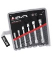J.LLAVES TUBO 6 pcs 6-7/16-17 CR-V FORJADAS
