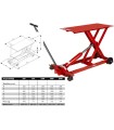 MESA ELEVADORA MEGA ME-650 650 KG