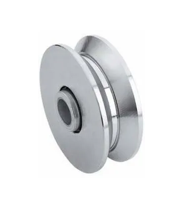 POLEA GUIA PUERTA C/ROD 180X26 E16 Canal Angular