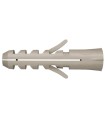 CAJA 50 TACOS NYLON Ø10 P/TORNILLO M-8