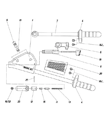 JUEGO 3 DIENTES MORDAZAS REMACHADORA HN2/ SN2