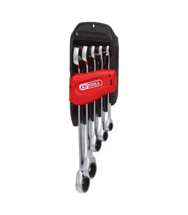 JUEGO 5 LLAVES MIXTA-CARRACA Profesional 8-19MM KS TOOLS 5034255