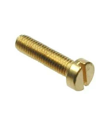 M4X16 TORNILLO CILINDRICO RANURADO DIN 84 LATON