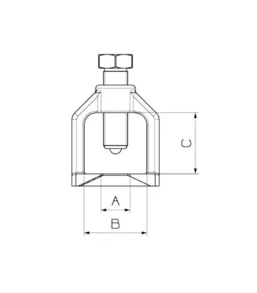 EXTRACTOR ROTULA DE PUENTE 5653 Ø30mm