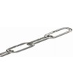 METRO CADENA SERIE LARGA INOX 5mm. ESLABON 20x45mm 763
