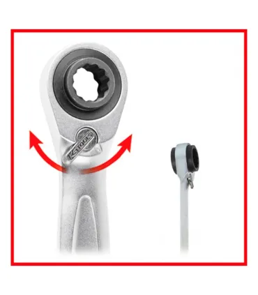 LLAVE CARRACA 4 EN 1 8x9x10x11 L 150mm