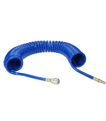 ESPIRAL TUBO AIRE Ø10mm Lomng 10 Metros C/ ENCHUFE RÁPIDO