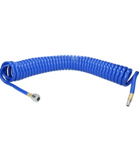 ESPIRAL TUBO AIRE Ø10mm Lomng 10 Metros C/ ENCHUFE RÁPIDO