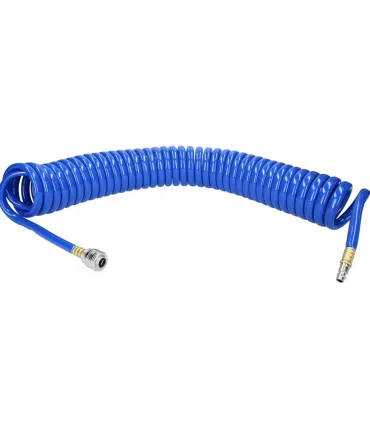 ESPIRAL TUBO AIRE Ø10mm Lomng 10 Metros C/ ENCHUFE RÁPIDO