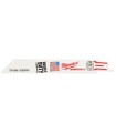 PAQ. 5 HOJAS SIERRA SABLE 150mm LC100mm 14TPI METAL