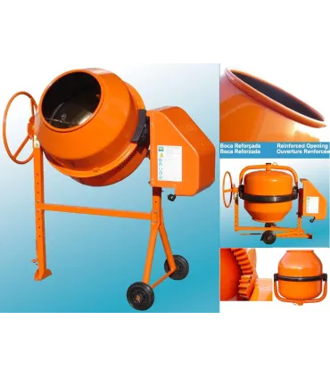 HORMIGONERA 125 Litros BRICO 220V 3/4CV
