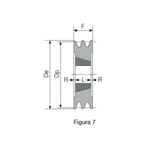 POLEA TAPER 125 4 CANALES SPB (2012)