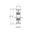 POLEA TAPER 500 10 CANALES SPC (5050)