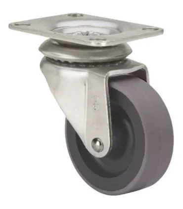 RUEDA GIRAT. 10ZR60CP-PGA60 GOMA GRIS ALEX 2-1034