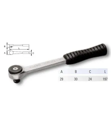 LLAVE CARRACA 3/8" 115.501 DE RUEDA