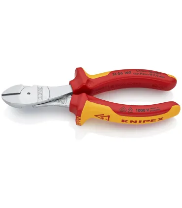 ALICATE CORTE DIAGONAL E.FUERTE 1000V 160MM 7406160