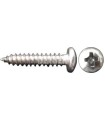 Ø 4,8x80 TORN. ALOMADO PHILLIPS DIN 7981 INOX A2