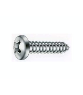 Ø 3,3x22 TORN. ALOMADO PHILLIPS DIN 7981 ZINCADO