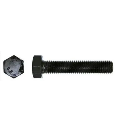 SAE 5/16X55 TORNILLO HEXAGONAL DIN 933 8.8 NEGRO