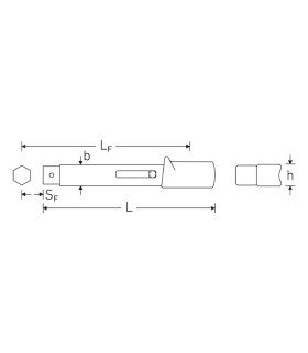 LLAVE DINAMOMETRIA 730/2 STAHLWILLE 0,4-2KgM alojamiento 9x12mm