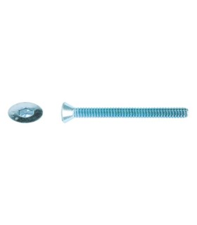 W 5/16X16 TORNILLO AVELLANADO DIN 7991 12.9 NEGRO