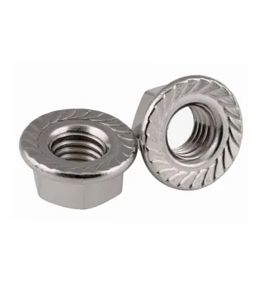 TUERCA CON ARANDELA DIN6923 INOX-A2 M8 GRAFILADA
