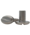 M4X6 TORNILLO ALOMADO RANURADO DIN 85 INOX A2