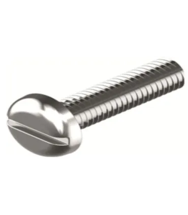 M4X6 TORNILLO ALOMADO RANURADO DIN 85 INOX A2