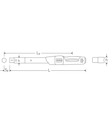 LLAVE DINAMOMETRICA STAHLWILLE 730N/5 10-50Nm 9x12