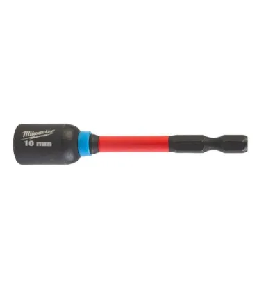 VASO CON EJE HEX1/4"" 10X65MM MILWAUKEE