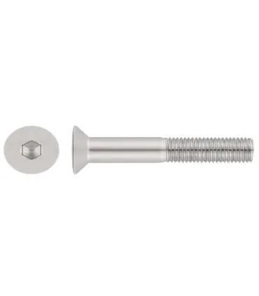M10X55 TORNILLO AVELLANADO DIN 7991 INOX A2