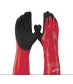 GUANTES QUÍMICOS C/NITRILO L350 MILWAUKEE 9/L