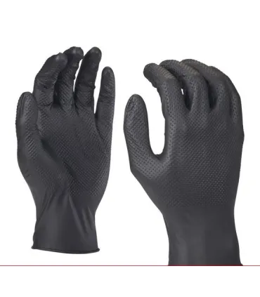 CAJA 50 GUANTES DESECHABLE DE NITRILO GRIP  10/XL